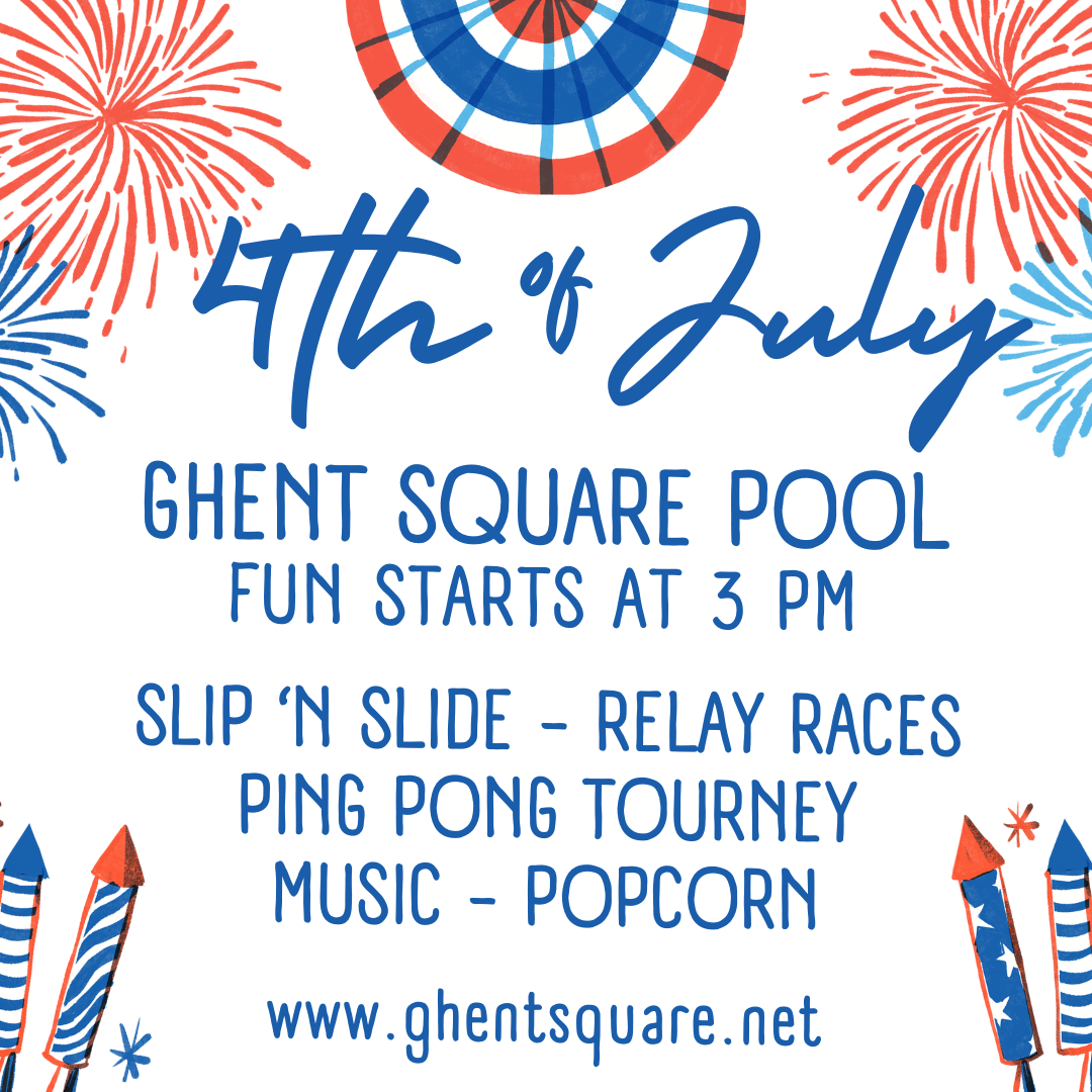 July 4th at the pool events