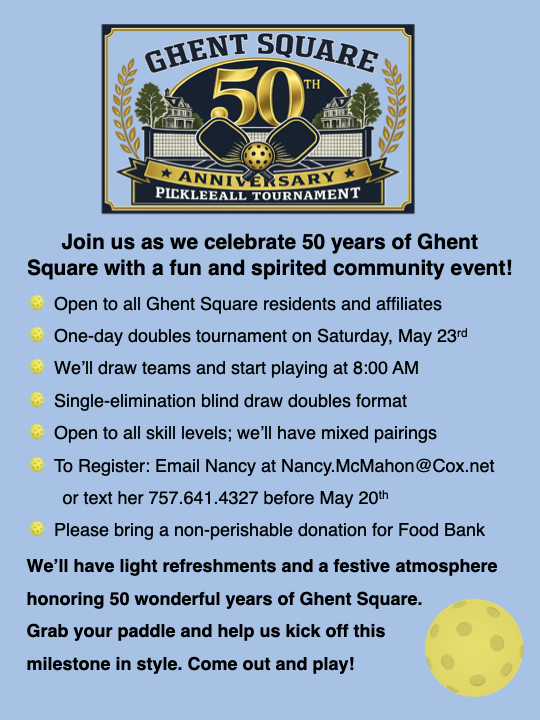 Pickleball tournament