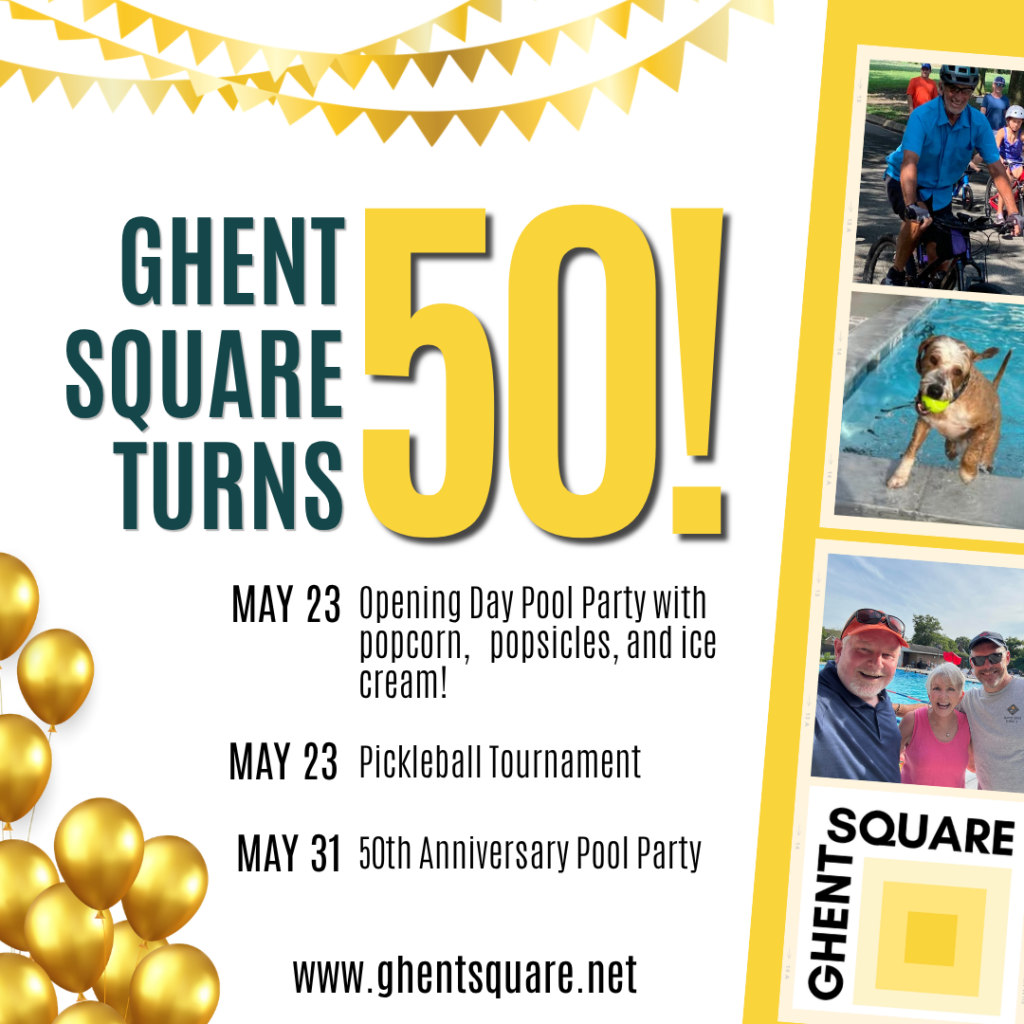 Ghent Square turns 50